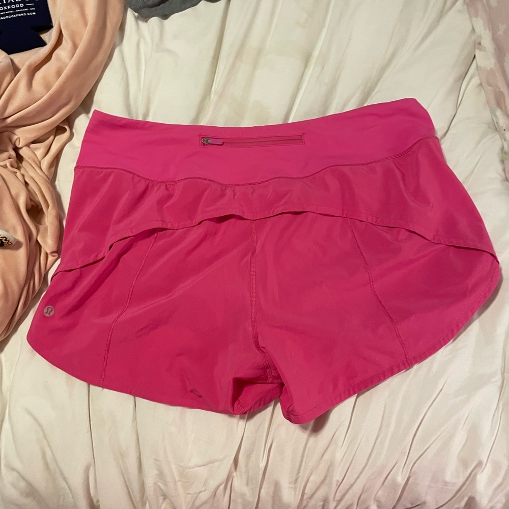 Lululemon speed up 4inch shorts